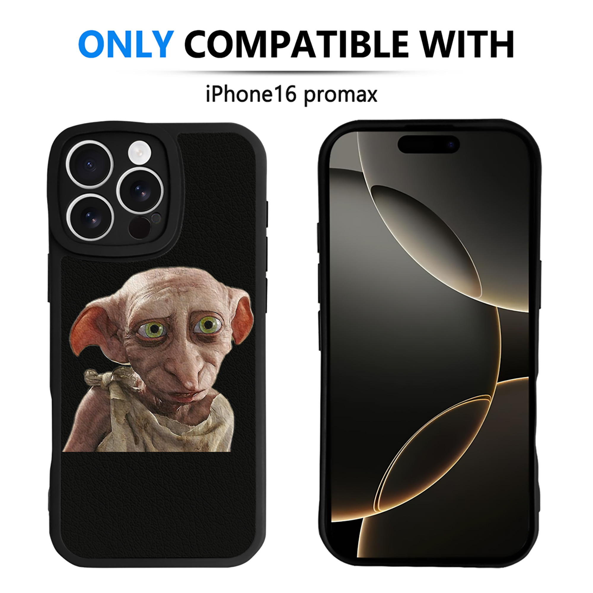 （画像用） Harry Potter ハリー・ポッターシリーズ 【iPhone 16シリーズ対応】シリコンスマホケース（レザー調） 材質：シリコン